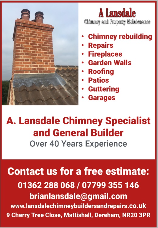 A Lansdale Chimney Specialist Advert