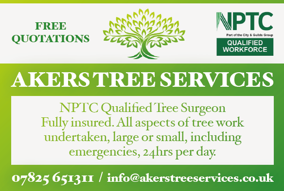 Akers Tree Services advert