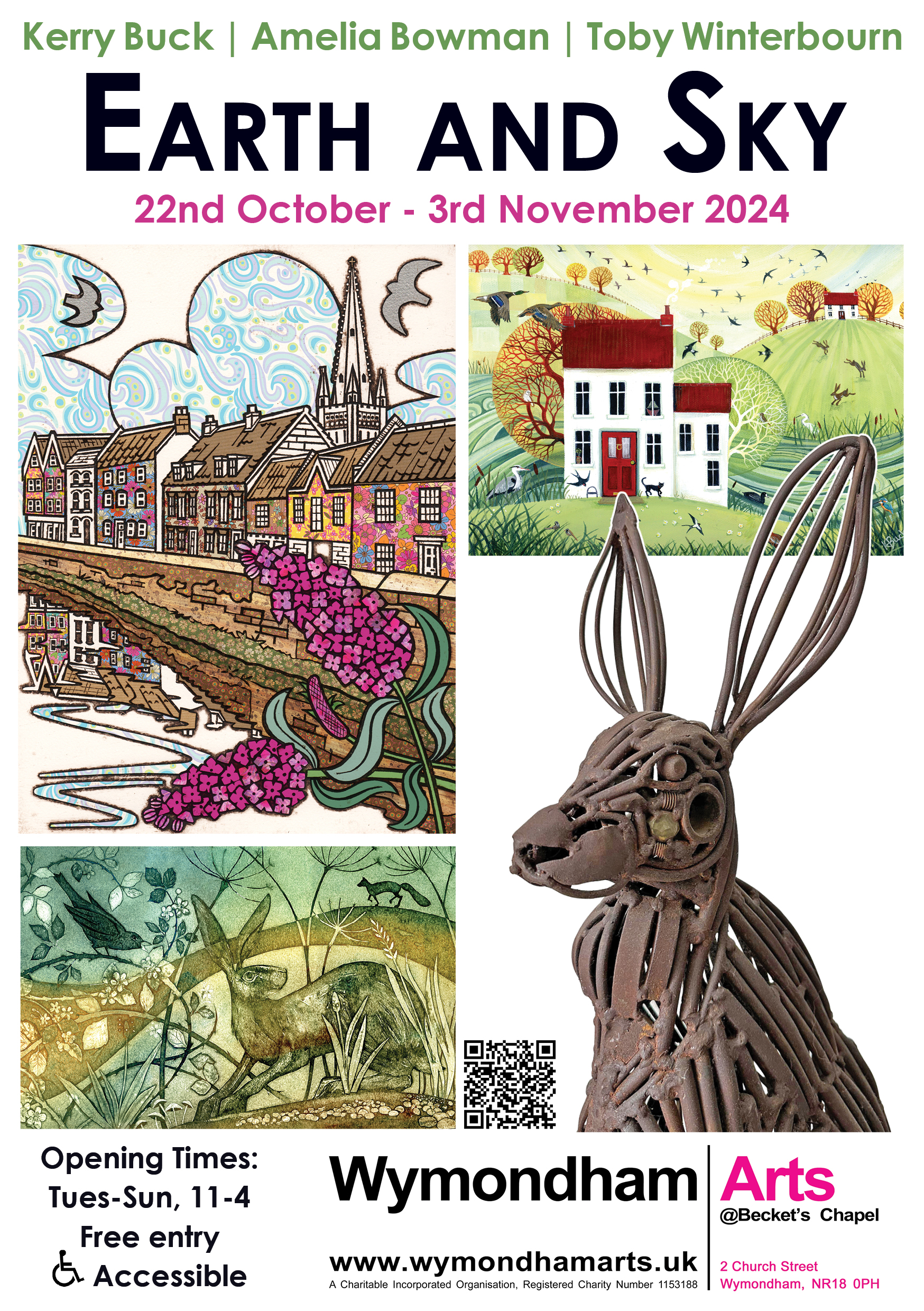 Art exhibition poster