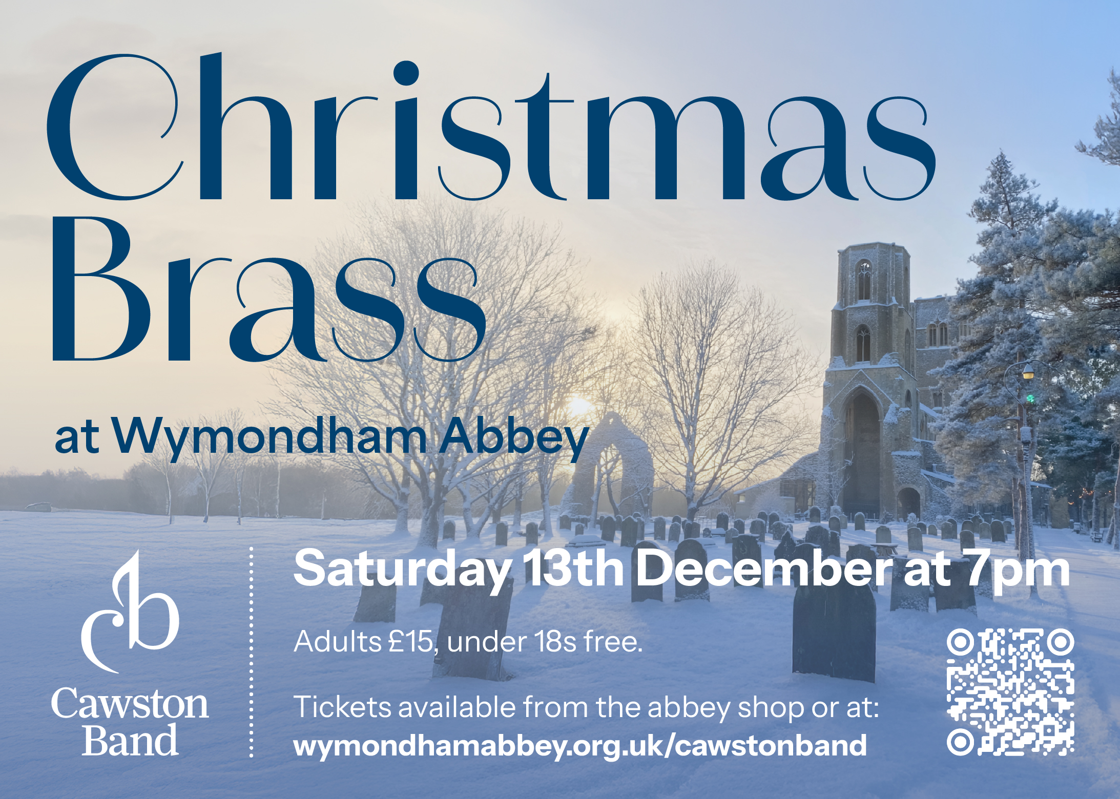 Cawston Brass Band concert Advert