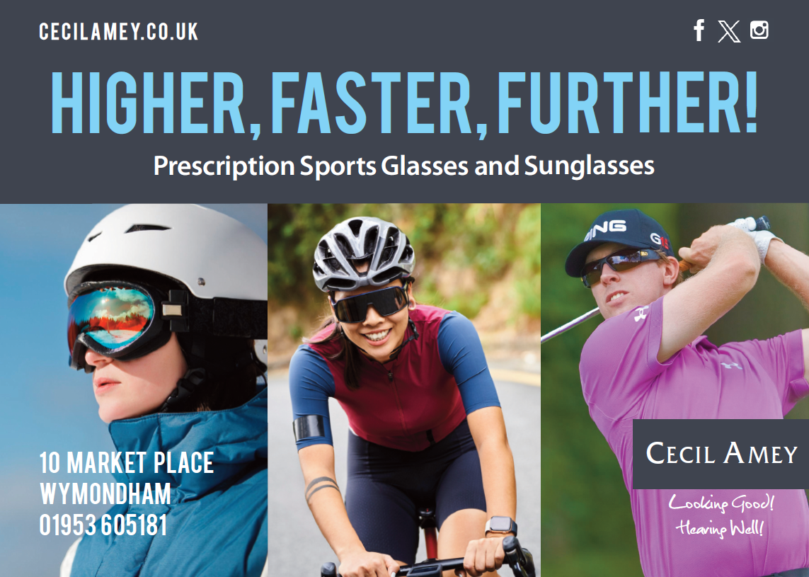 Cecil Amey Wymondham Advert