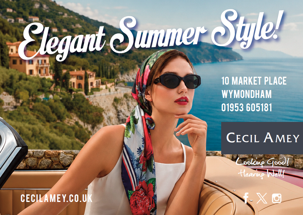 Cecil Amey Wymondham Advert