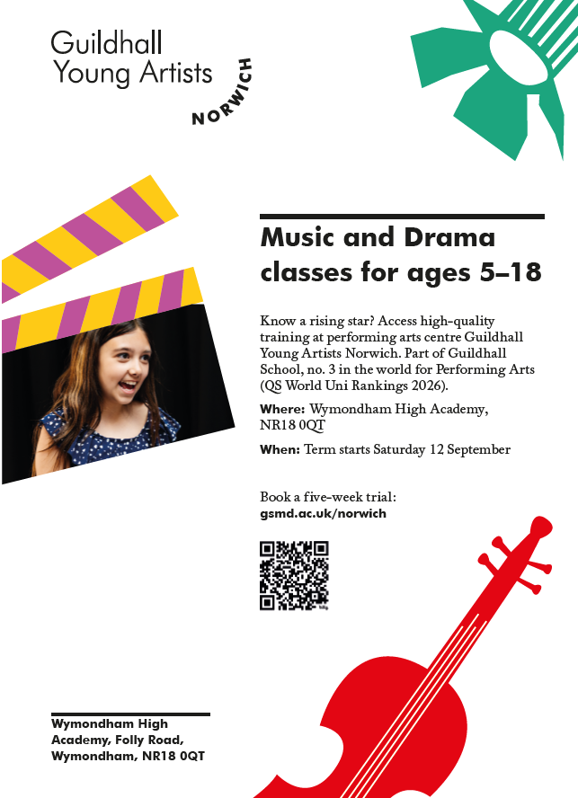 Guildhall Young Artists advert