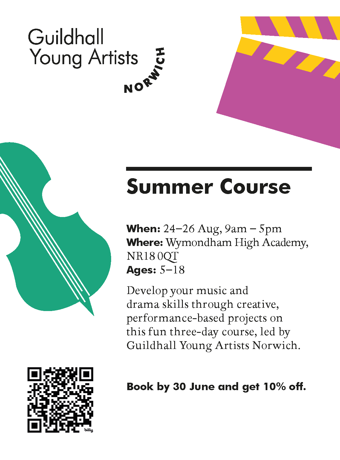 Guildhall Young Artists advert