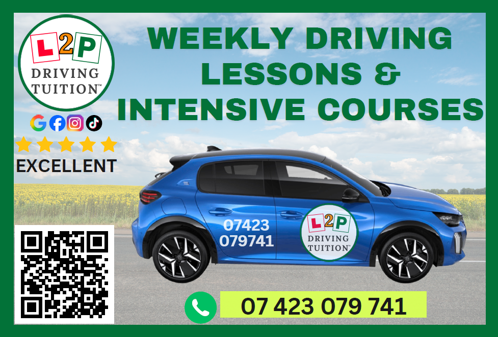 L2P Driving Instructor advert