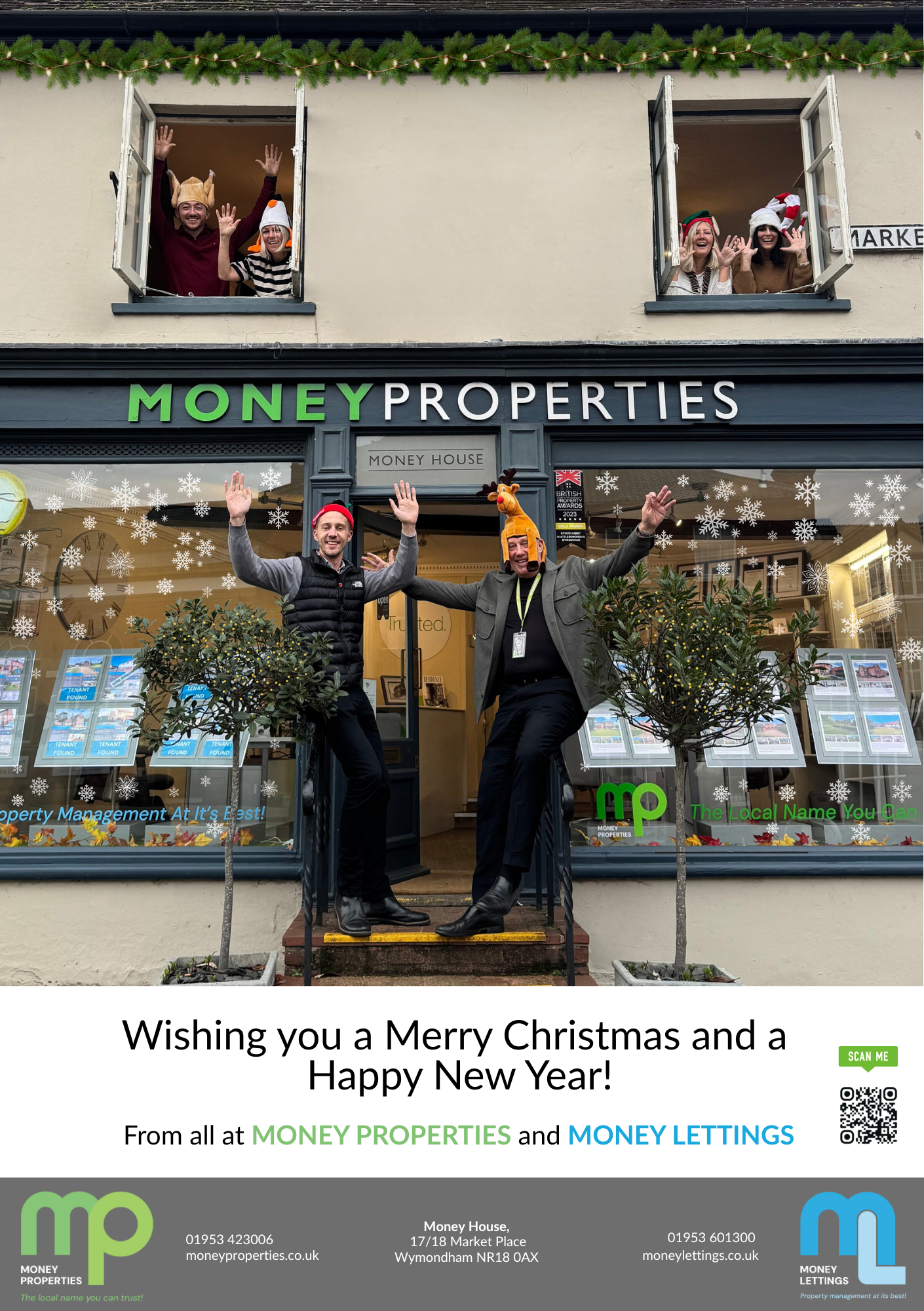 Money Properties Estate Agent advert