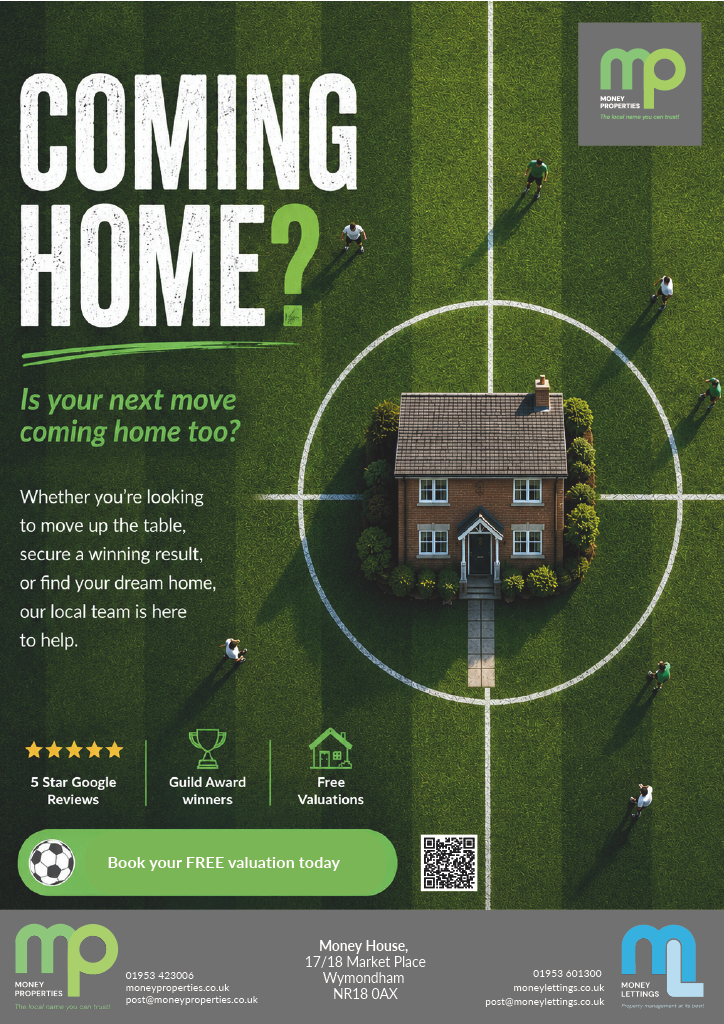 Money Properties Estate Agent advert