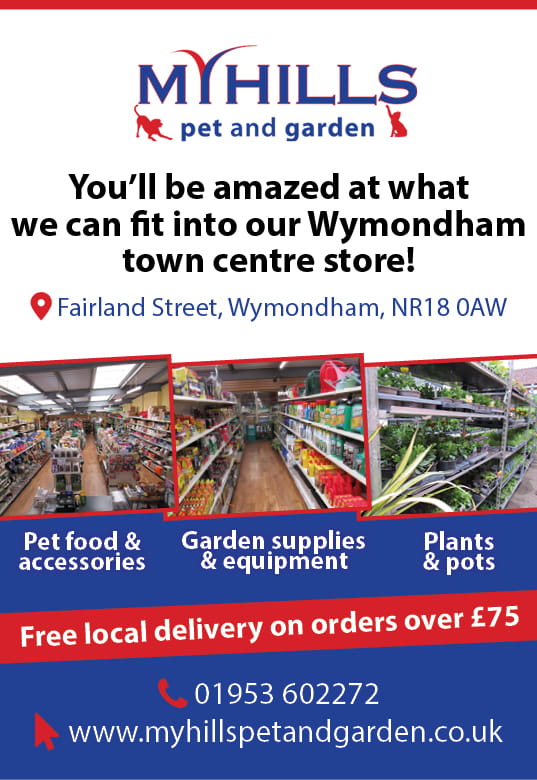 Myhills Pet and Garden Advert
