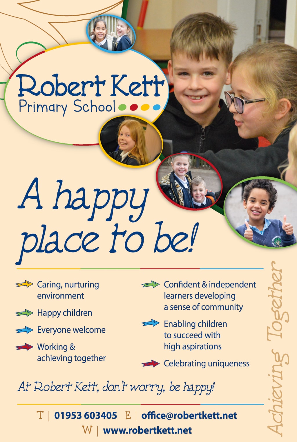 Robert Kett Primary Sept advert