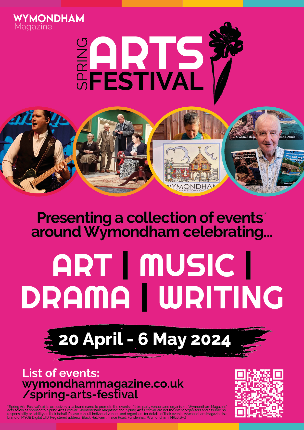 Spring Arts Festival 2024 poster