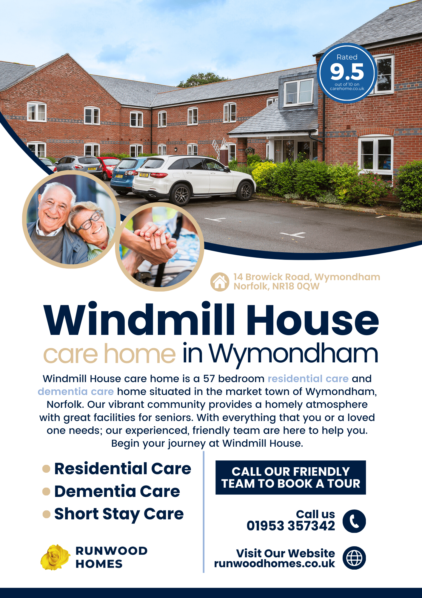 Windmill House Care Home Advert