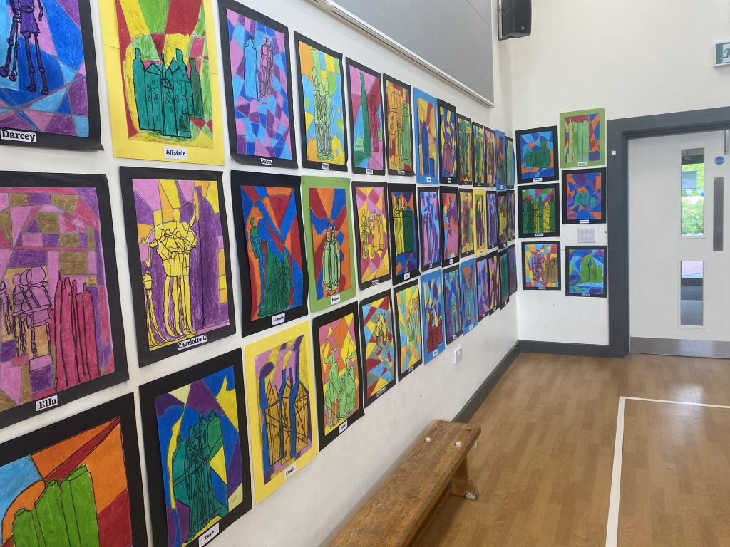 An art display