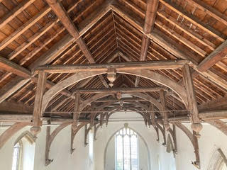 Becket's Chapel ceiling
