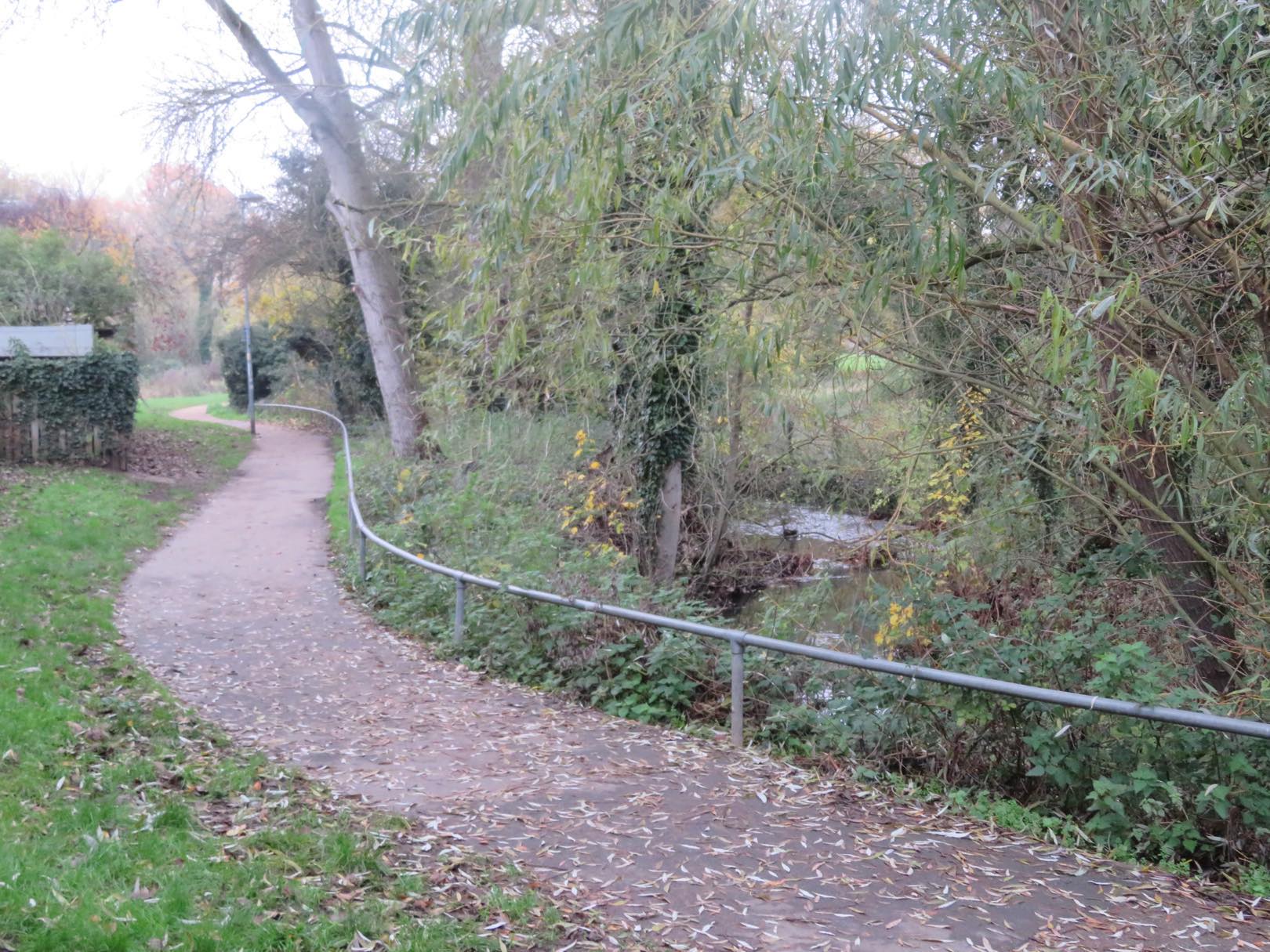 Path along a river