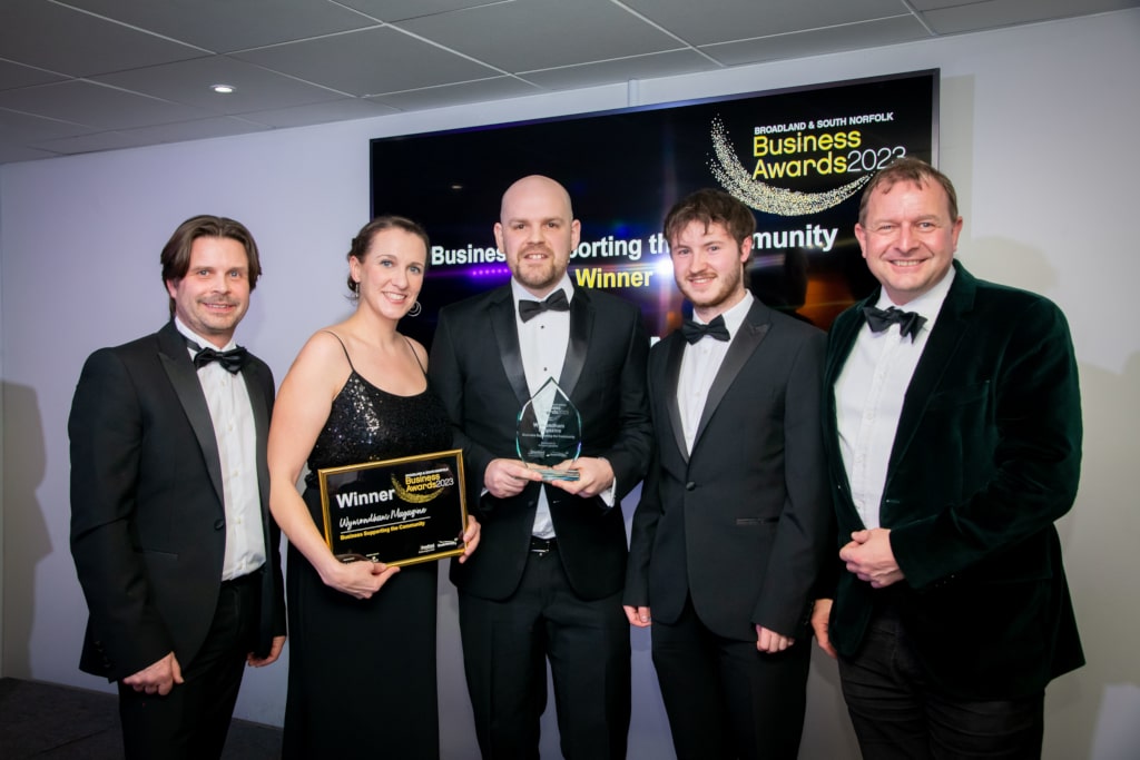 South Norfolk Business award winner for supporting the community