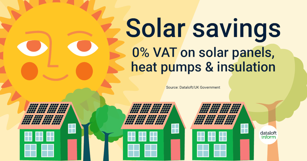 Solar power VAT