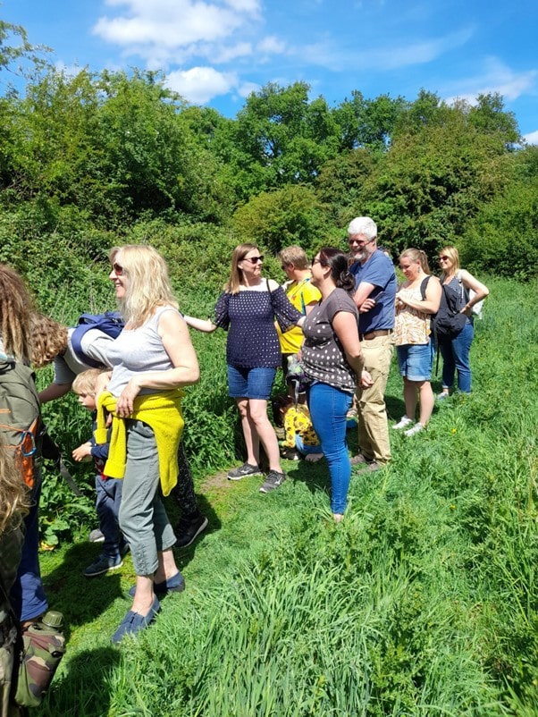 Guided plant walk