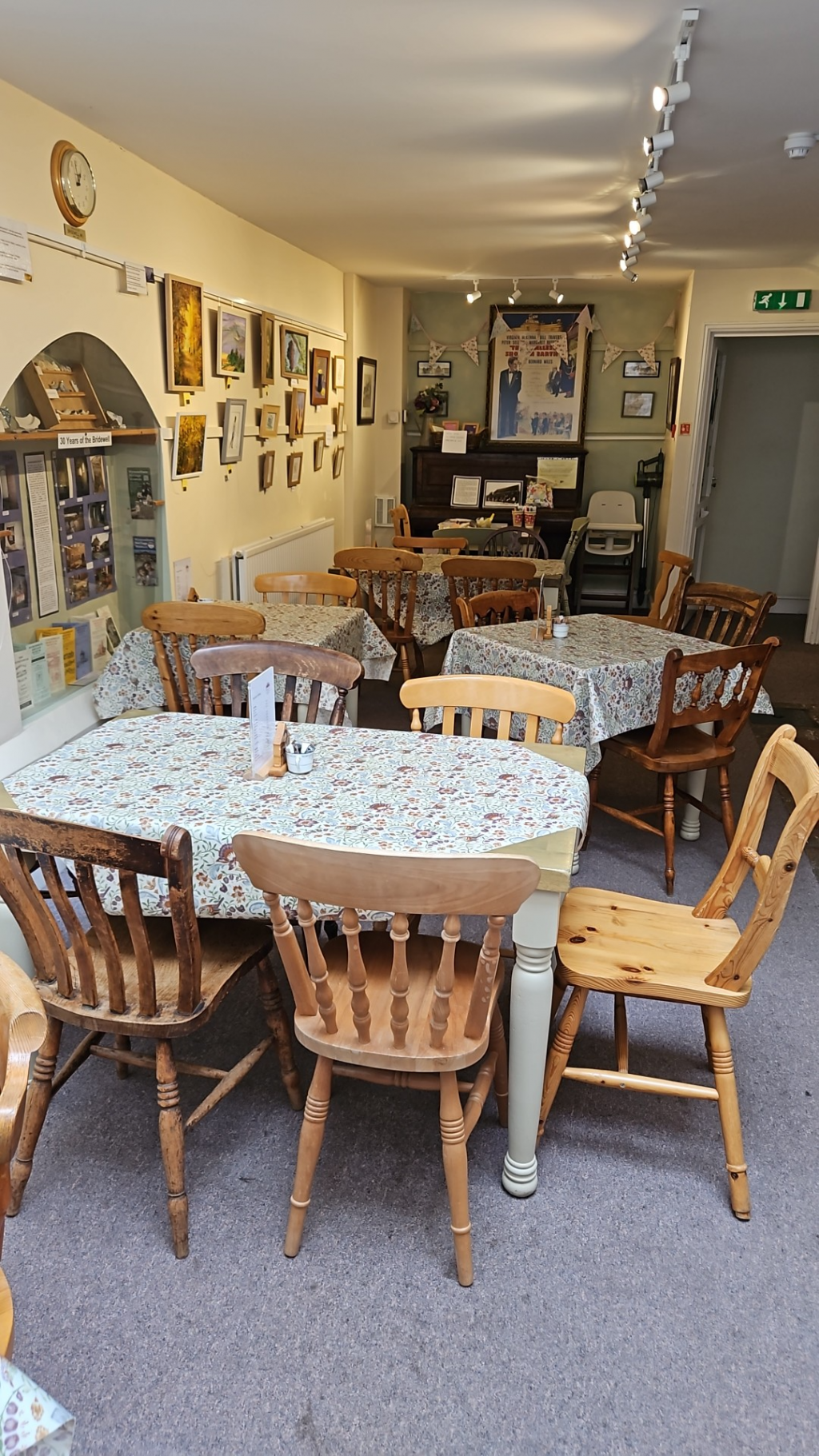 Chairs and tables
