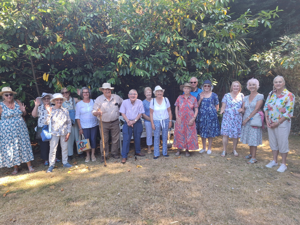 Group of people standing outside