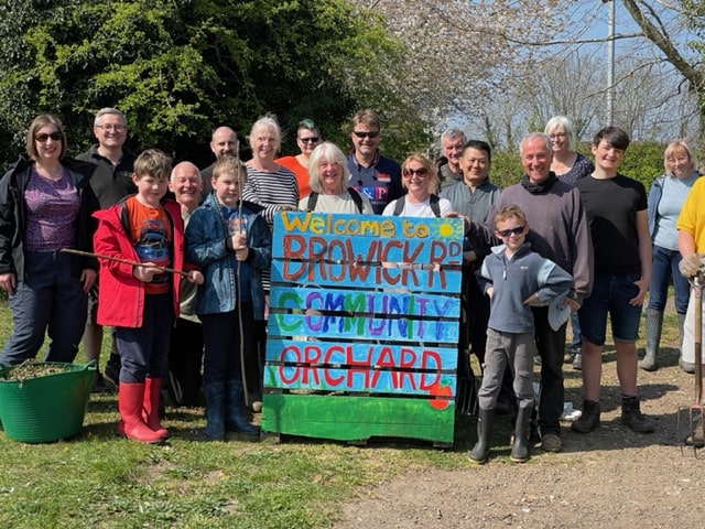 Browick Road community orchard