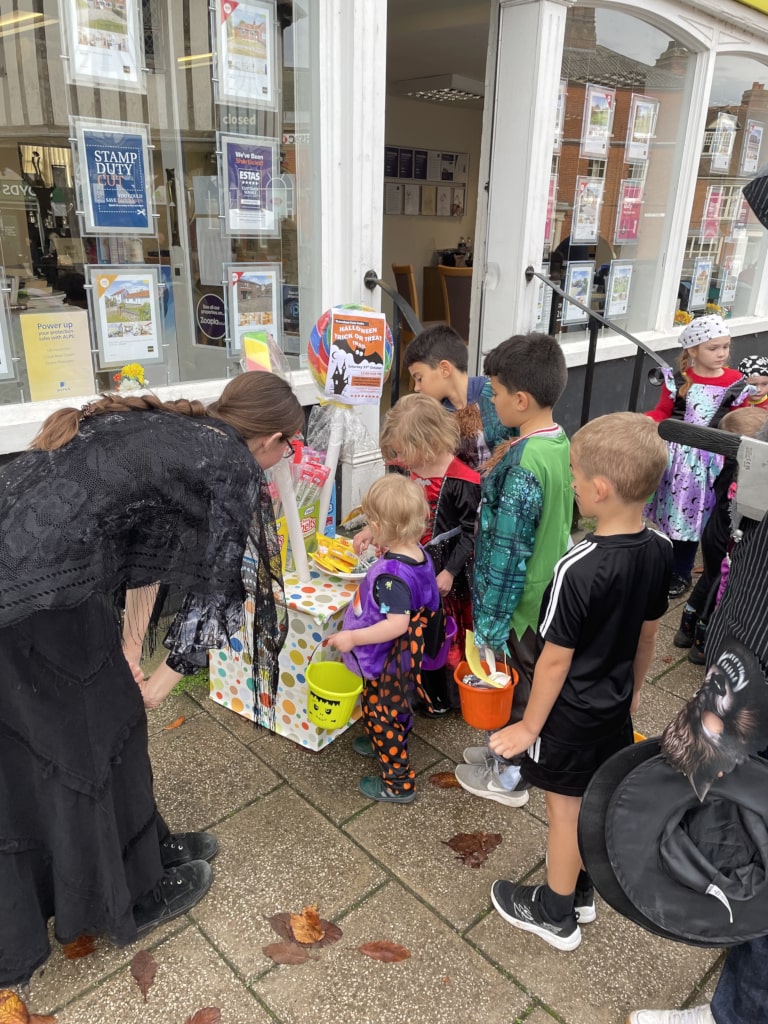 Abbotts halloween stall