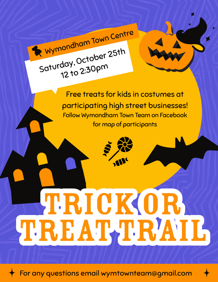 Trick or Treat Trail poster