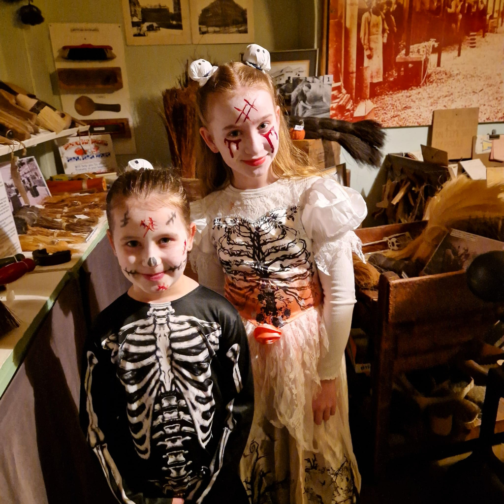 Children in makeup