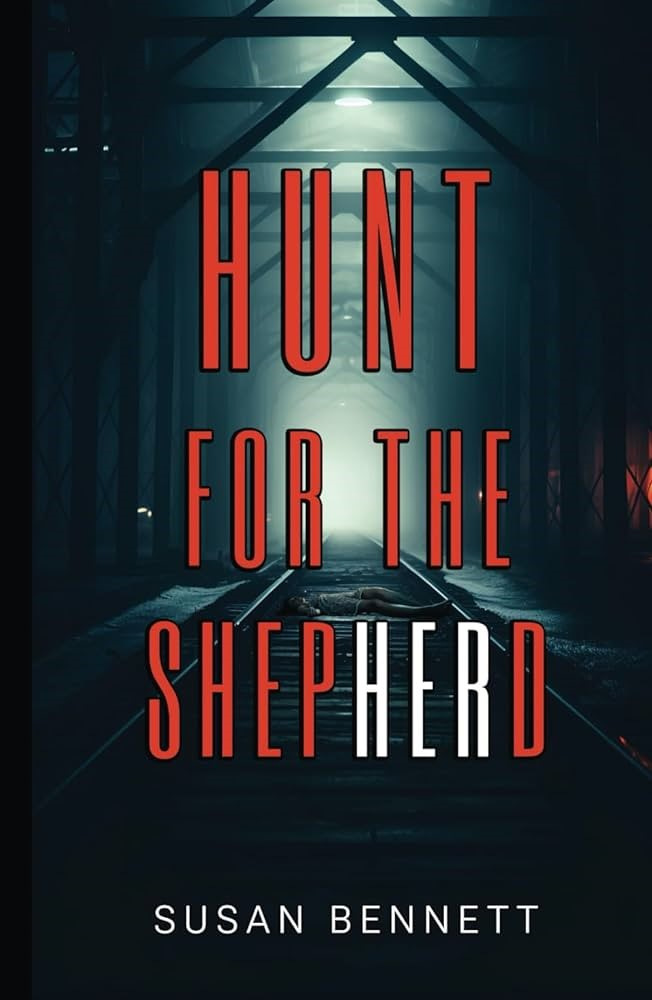 Book cover hunt for the shepherd by Susan Bennett