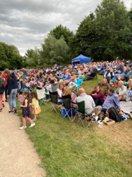 Audience at a previous jazz picnic