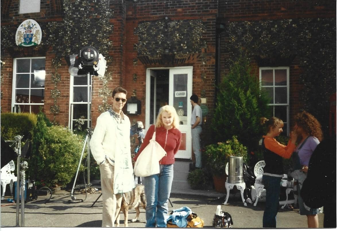 Filming at Wymondham station