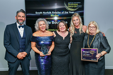 Winners of South Norfolk award group photo