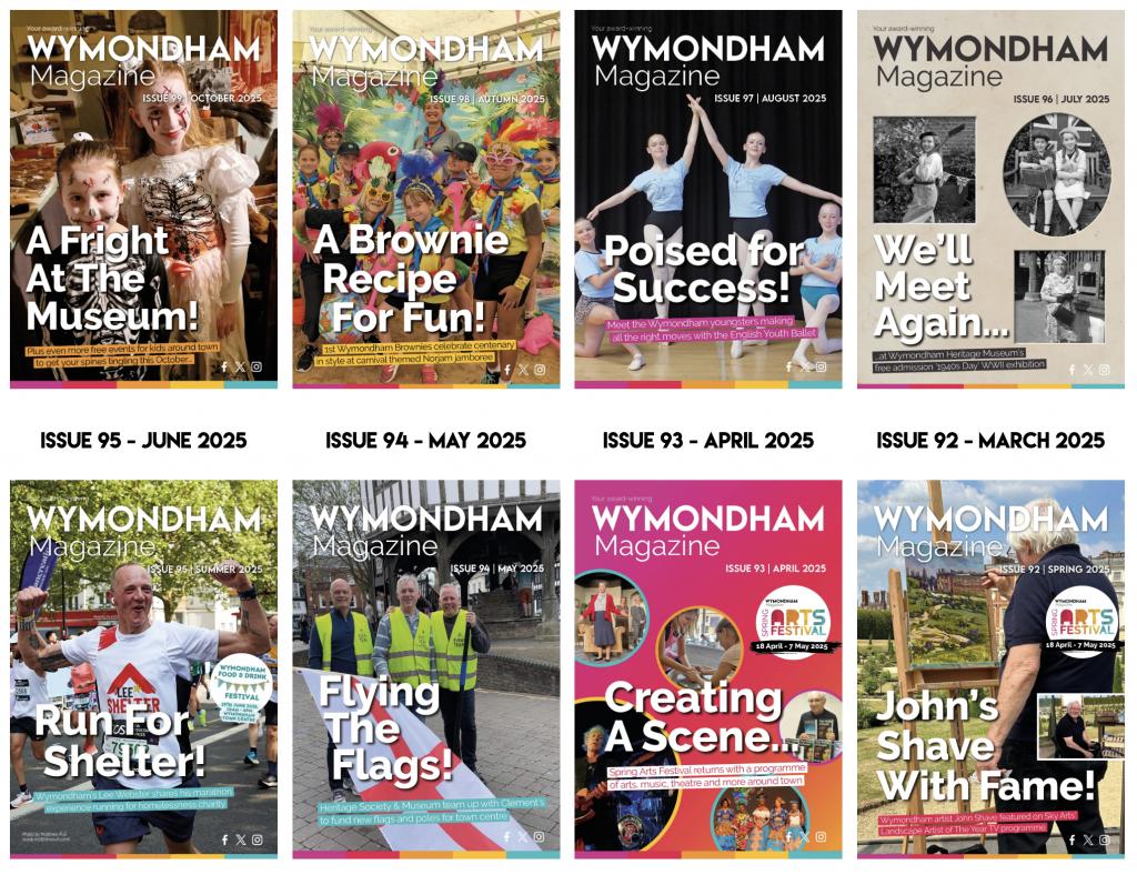 A selection of magazine covers