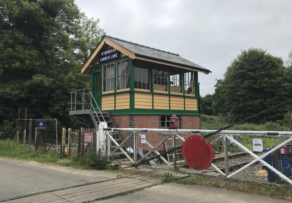 Wymondham Church Lane signal box