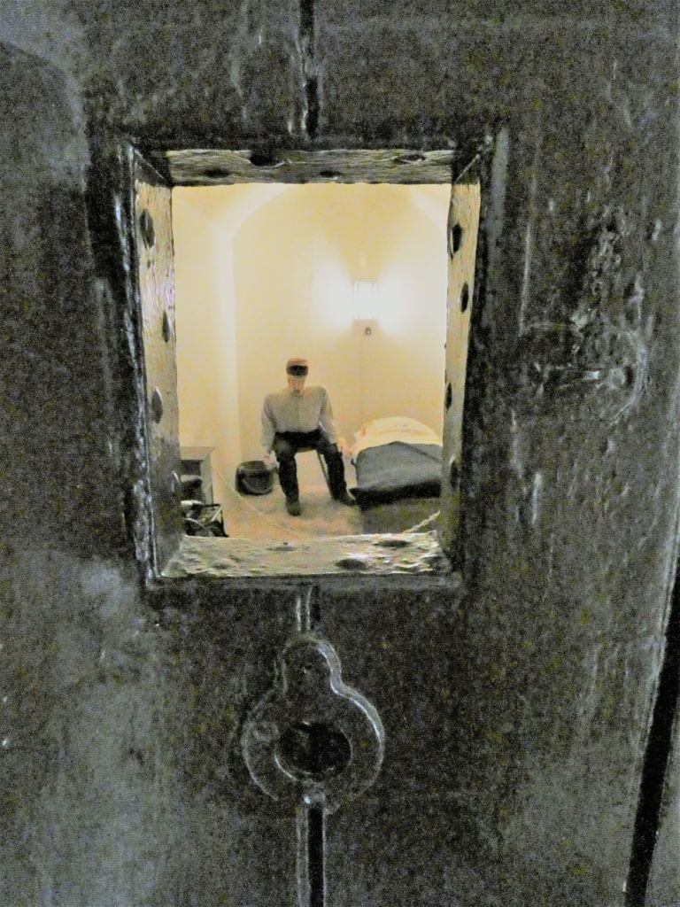 A reconstructed prison cell