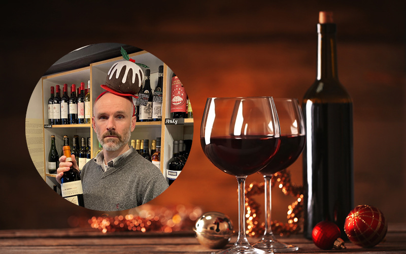 Luxurious Christmas wine