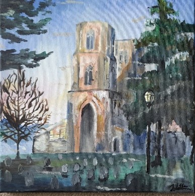 Abbey painting
