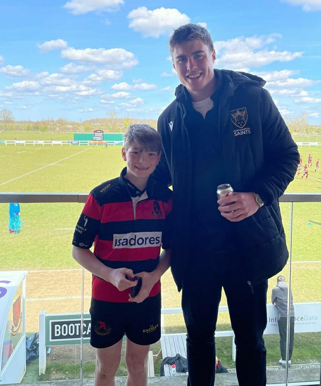Tommy Freeman meets WRFC player