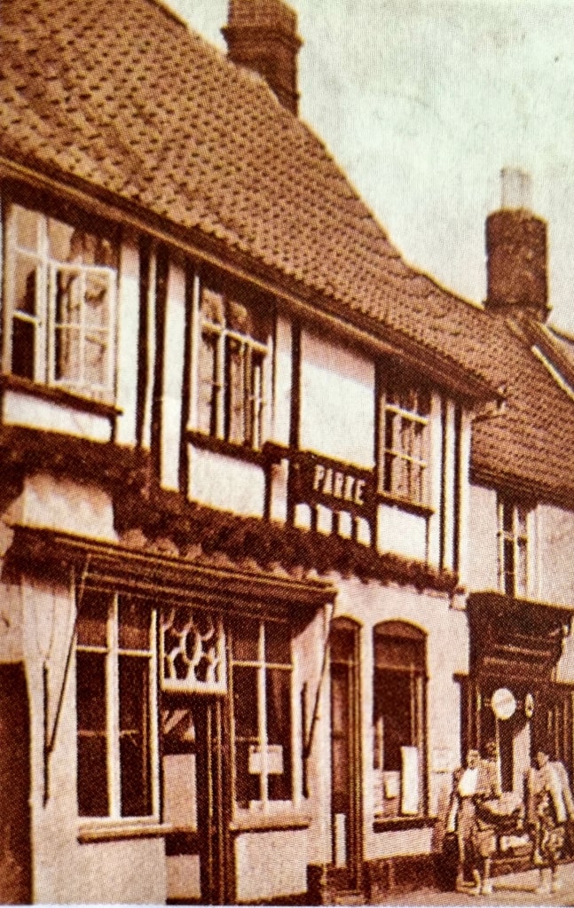 Parke's butcher store 1950s