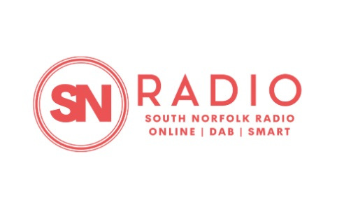 SN Radio logo red on white