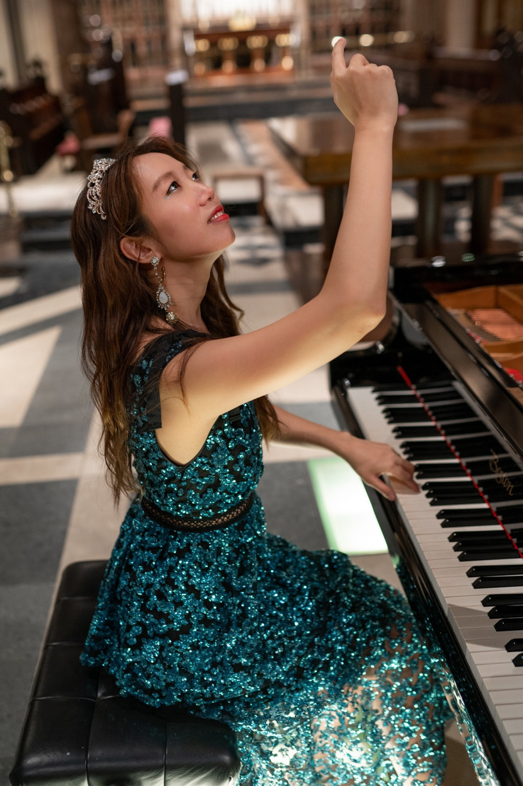 Woman at the piano