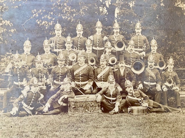 A brass band