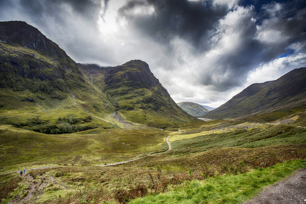 Green mountains